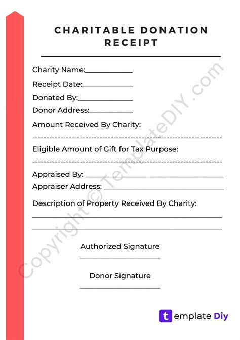 charity accounts template|Templates for Charities Completing Receipts and .
